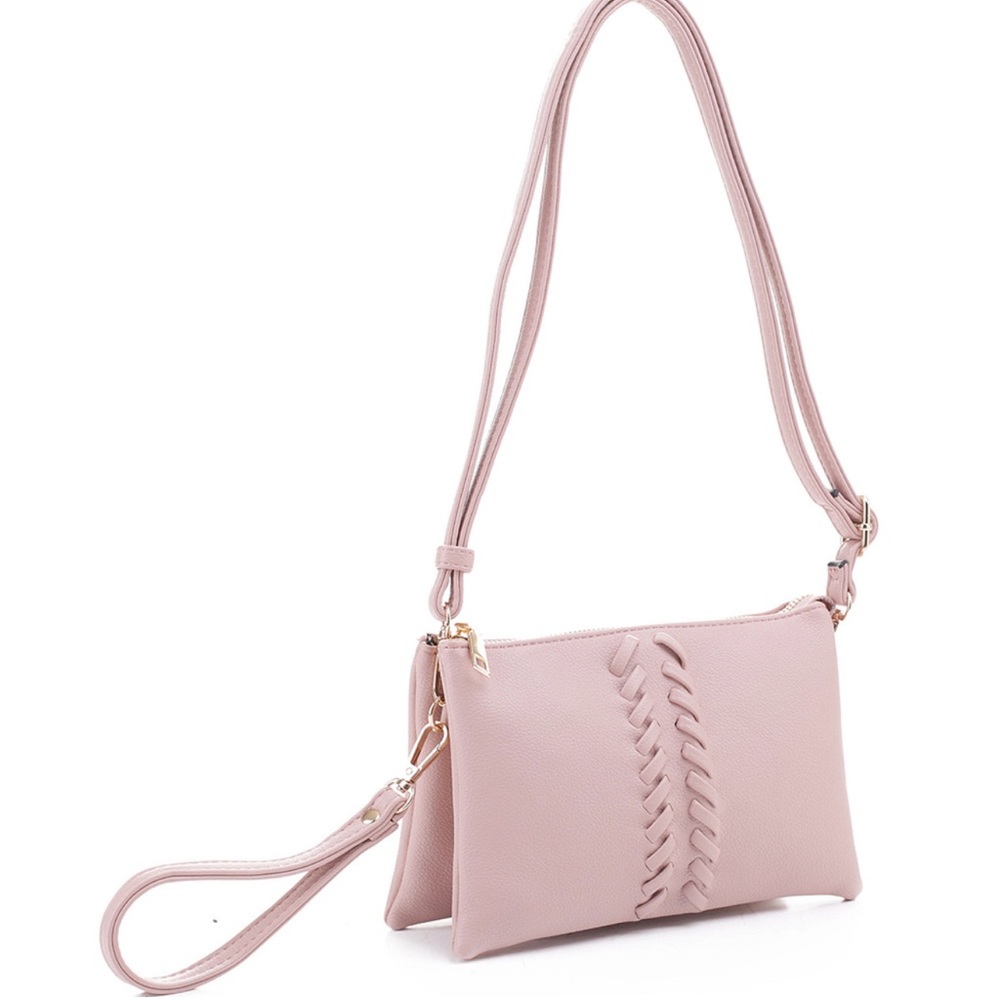 NWT ISABELLE VEGAN CROSSBODY BAG WRISTLET CLUTCH